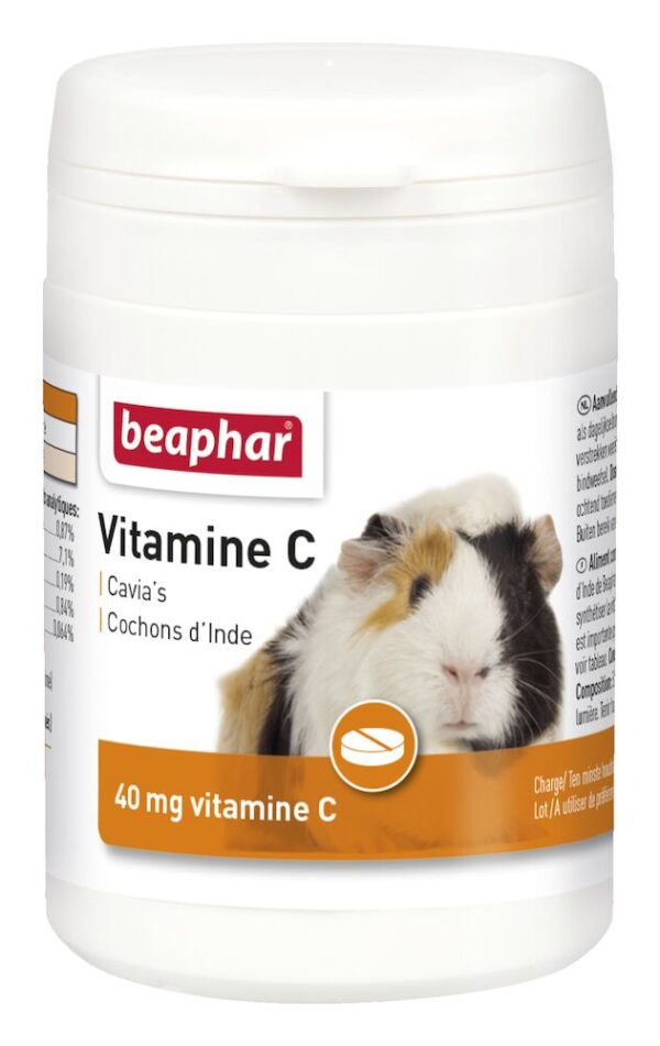 Beaphar vitamine c tabletten cavia 180tabl