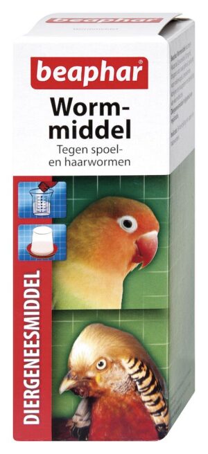 Beaphar wormmiddel vogels/knaagdier 100ml