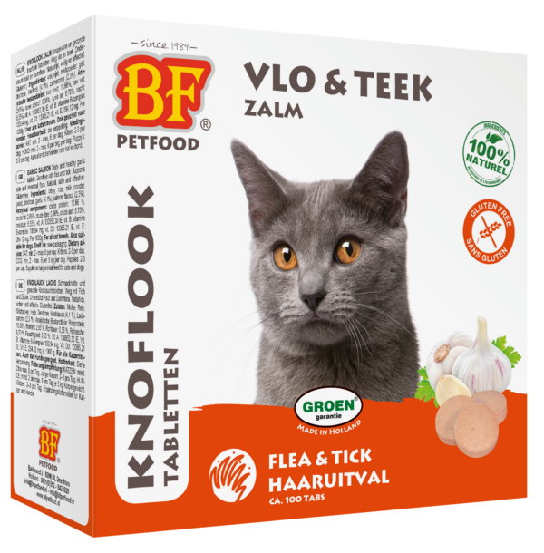 Biofood kattensnoepjes zalm anti-vlo 100st