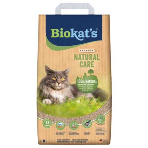 Biokat's Natural Care kattenbakvulling 30ltr