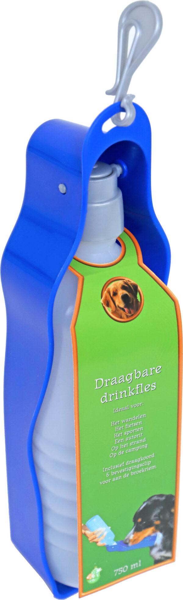 Boon Drinkfles Draagbaar Met Koord 750 ml