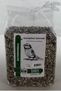 Buitenvogels Zonnepitten Gestreept1 kg