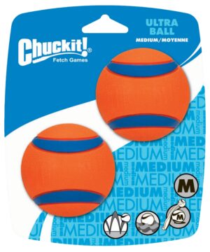 Chuckit! ultra ball m 6cm 2-pack 2st