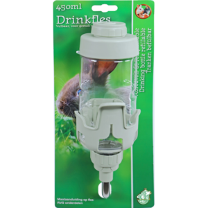 De Boon Drinkfles Vulbaar+Houder 450ML