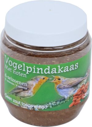 De Boon Pindakaas Vogel met Noten 350 gr