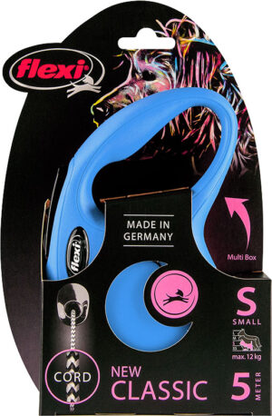 Flexi Rollijn Cord S Blauw5 mtr