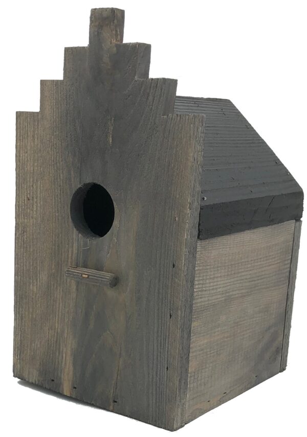 GS Vogelhuisje Nestkast Amsterdam 13 x 15 x 23 cm – vliegingang 28 mm