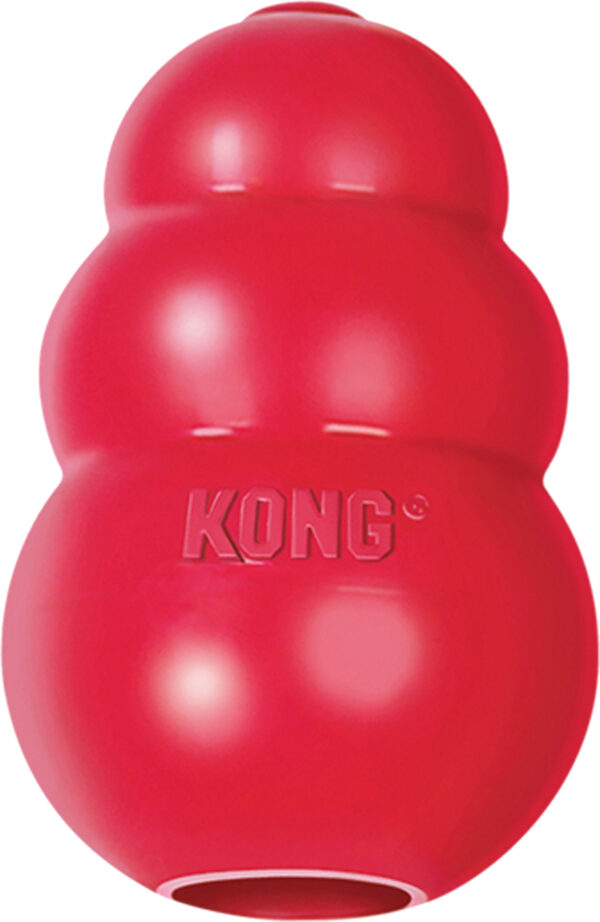 Kong Hond Classic Rubber Rood Large