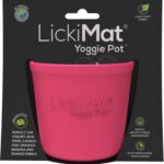 Lickimat Likmat Yoggie pot Hond Roze 8 cm