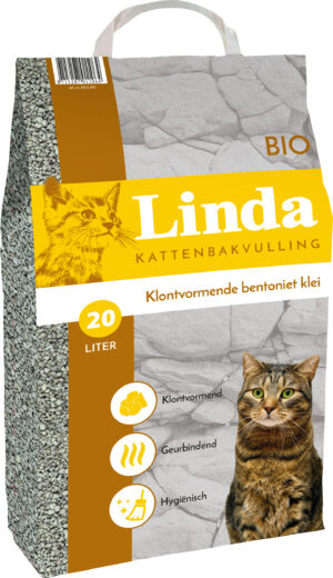 LINDA Linda Bio-Kattenbakvulling 8 ltr