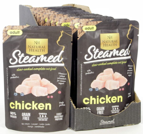 NH Cat Steamed Adult Chicken 85g