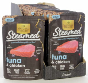 NH Cat Steamed Adult Tuna & Chicken 85g