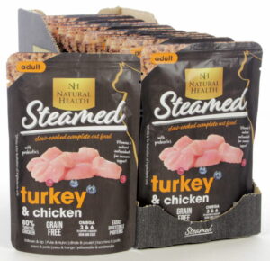 NH Cat Steamed Adult Turkey & Chicken 85g