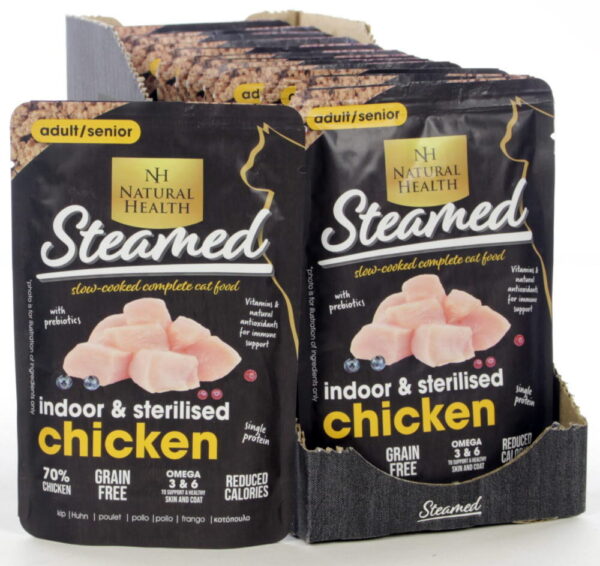 NH Cat Steamed Adult/Senior Chicken 85g