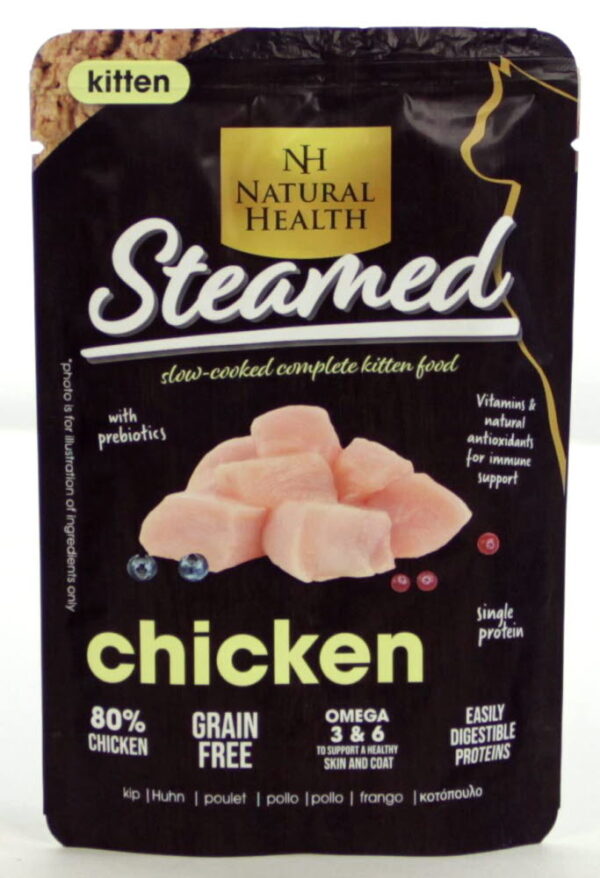 NH Cat Steamed Kitten Chicken 85g