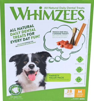 Whimzees variety value box medium 28st