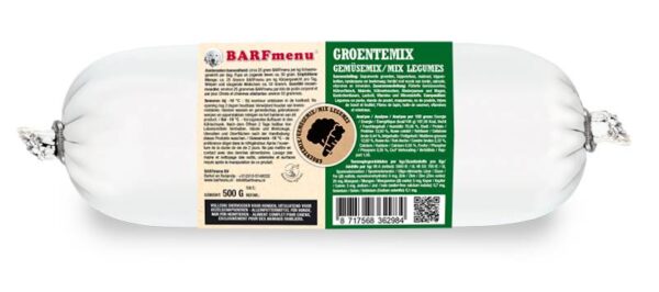 BARFmenu hond groentemix 500gr