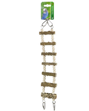 De Boon Ladder-Brug 7-traps Hout en Kralen 37cm