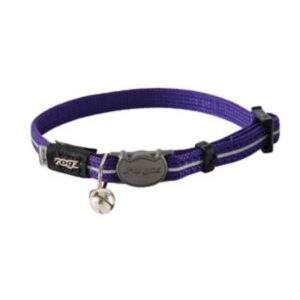 Rogz Beltz AlleyCat Halsband XS Purple1 st