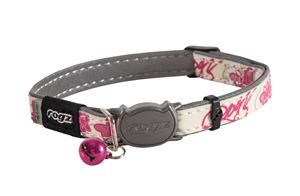 Rogz Beltz GlowCat Pink Butterflies1 st