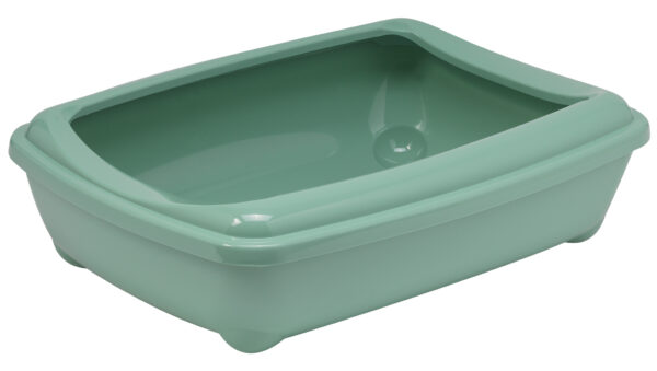 Moderna Kattenbak Pl. Met Rand Mintgroen 50 cm