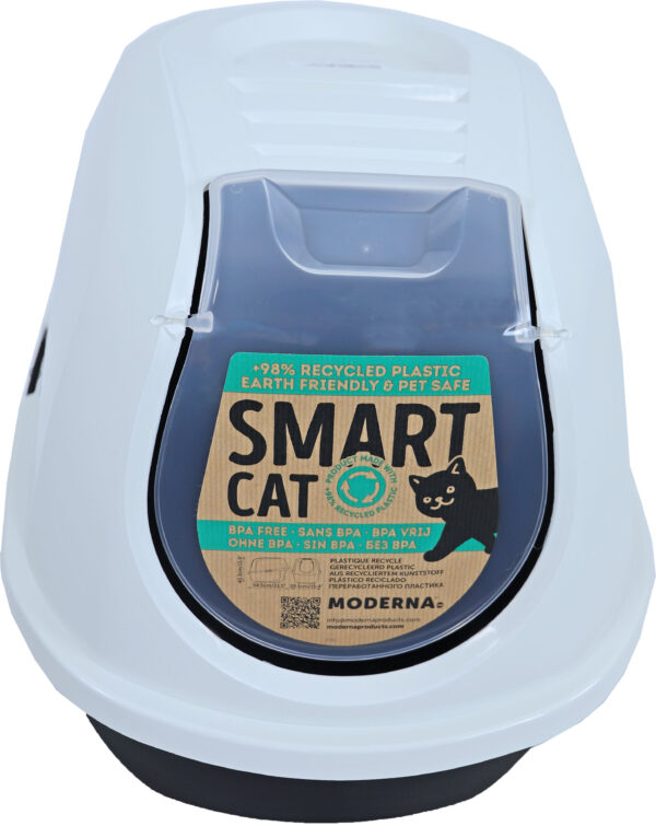 Moderna kattenbak smart-cat zwart