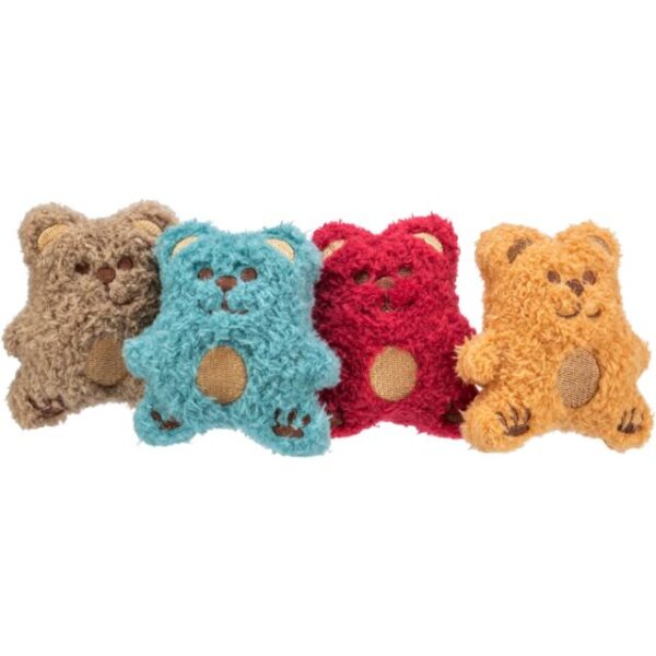 Beer, pluche, catnip, 8 cm, diverse
