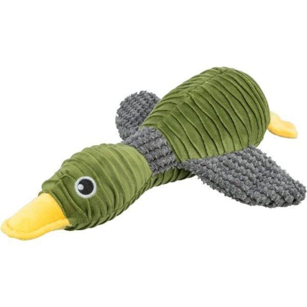 Eend, pluche, gerecycled, 40 cm