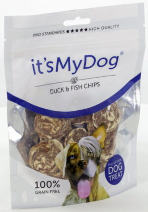 it's My Dog/Cat it's My Dog Fish & Duck Chips 85 gr