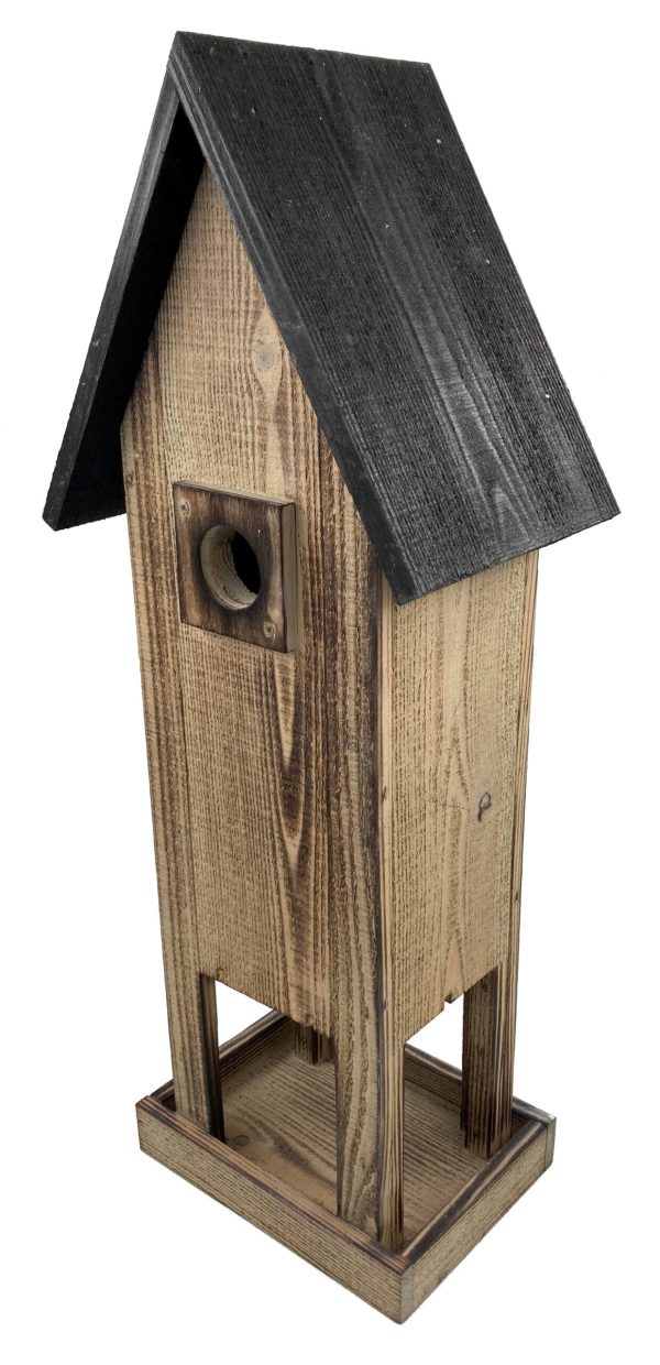 GS Vogelvoederhuisje met Nestkast 13 x 12 x 50 cm Vogelhuisje