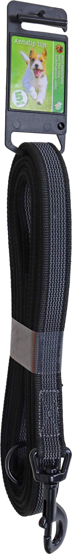 Lijn anti slip Nylon zwart 20mm/500 cm