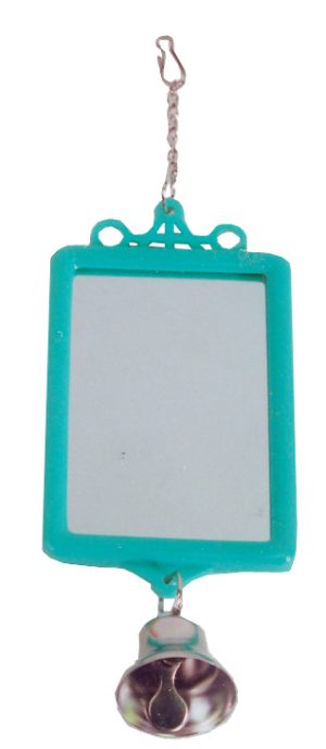 Boon Vogel Speelgoed Spiegel Met Bel Voor Parkiet